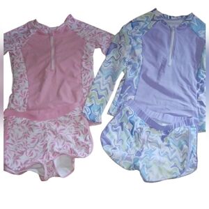 Kids Swim Set - Pink and Purple